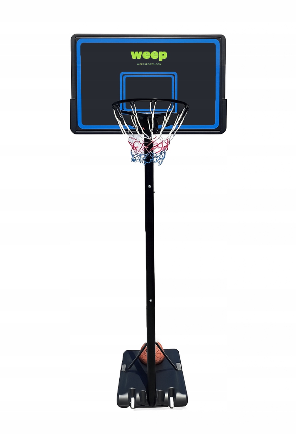 Basketbalový set koš Weep M016 nastavitelný, 230-305 cm, stabilní kolečka