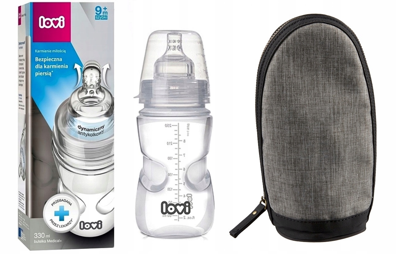 

Lovi butelka Medical+ 330 ml 9m+ termoopakowanie