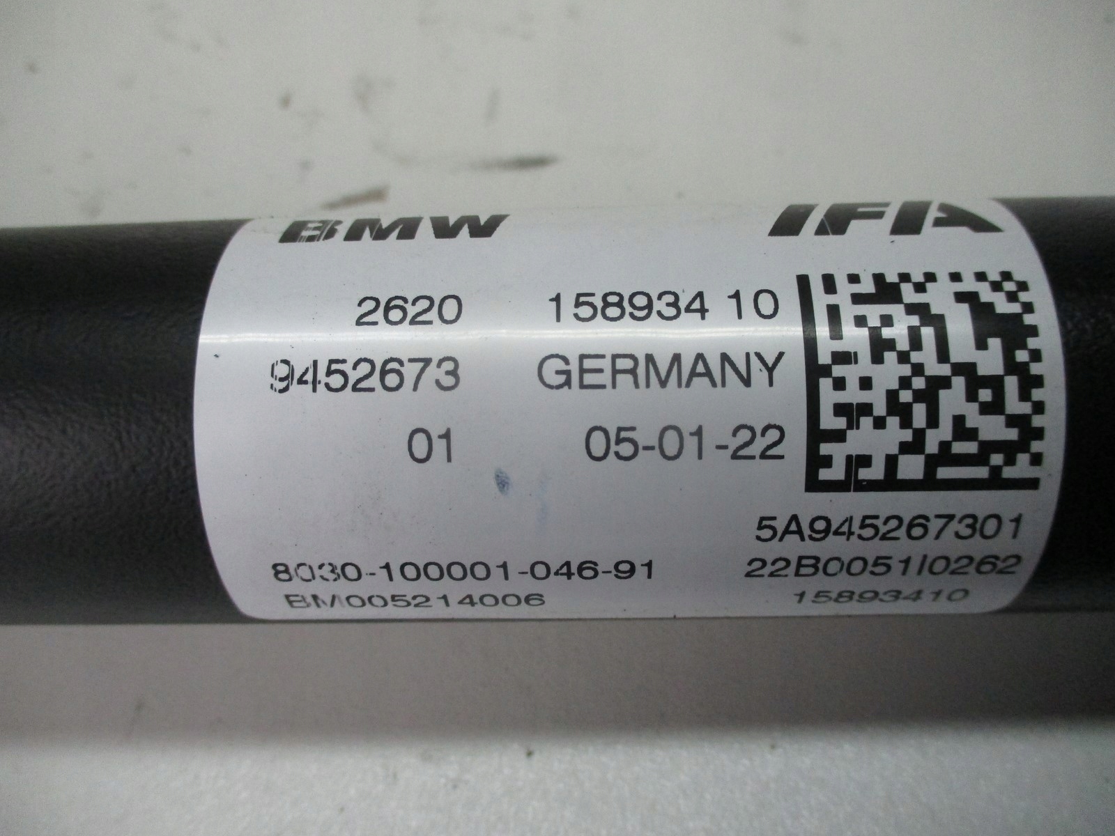 cardan BMW 5 G30 3,0D XD 9452673