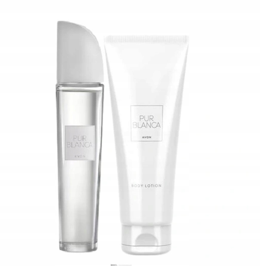 AVON ZESTAW Pur BLANCA Woda 50 ml + Balsam do ciała 125ml