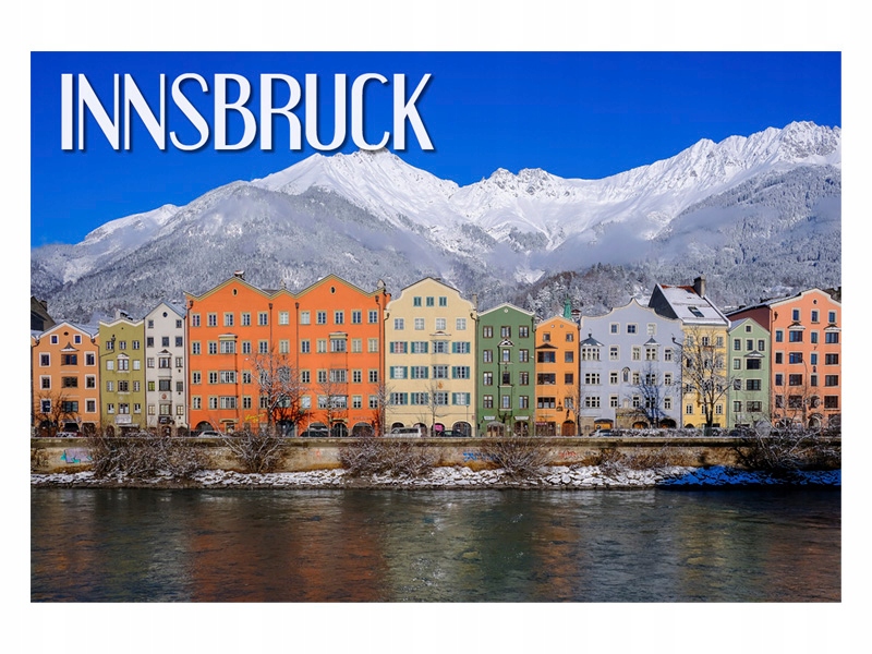 

Innsbruck Inn Tyrol Magnes na lodówkę