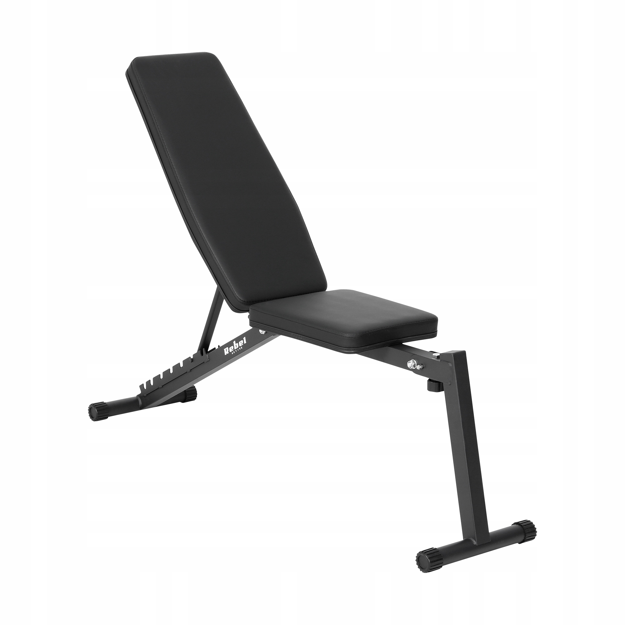 Šikmá tréninková lavice nastavitelná v 7 stupních, skládací, odolná Rebel