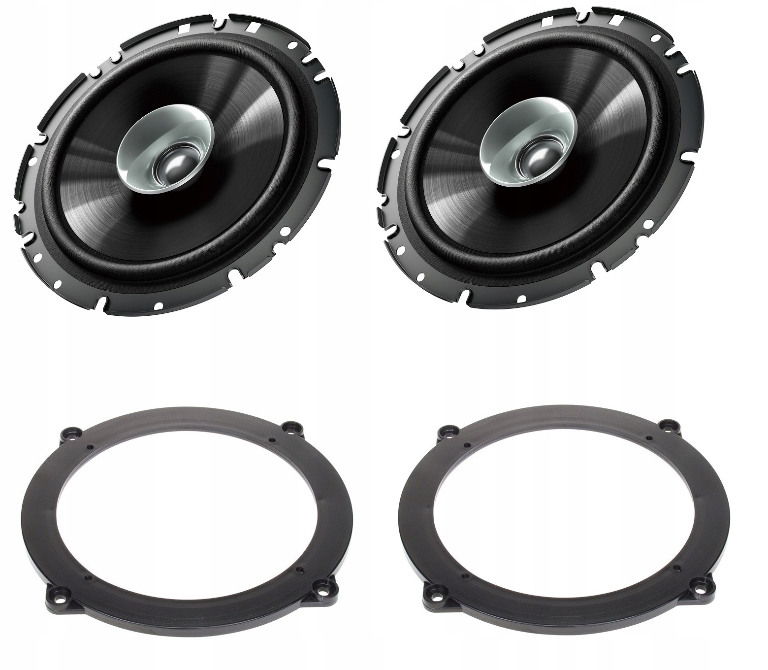 Reproduktory 165 mm distanční prvky Audi A3 2003-2012 zadní panel) Pioneer TS-G1710F