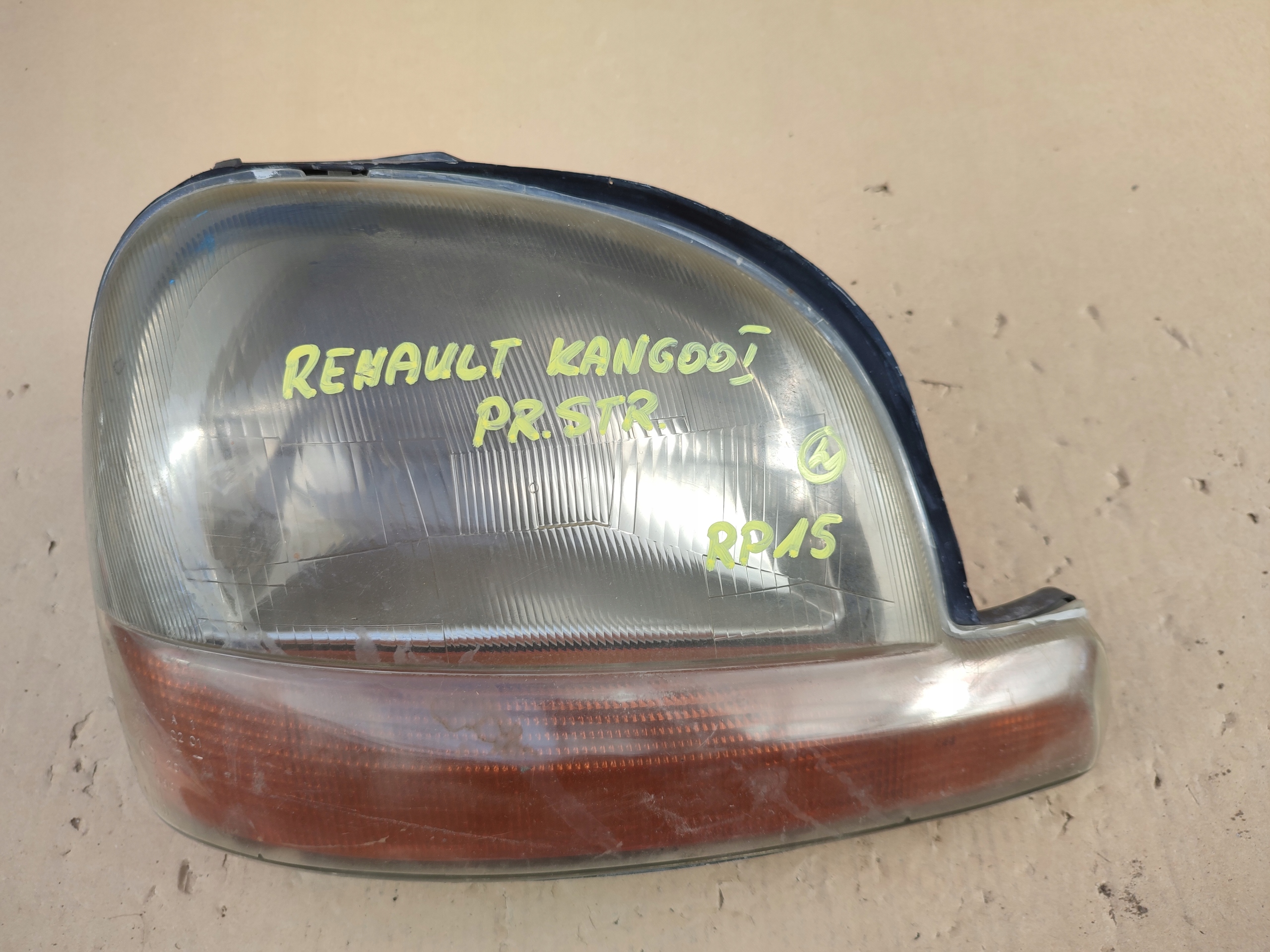light right front right front RENAULT KANGOO and