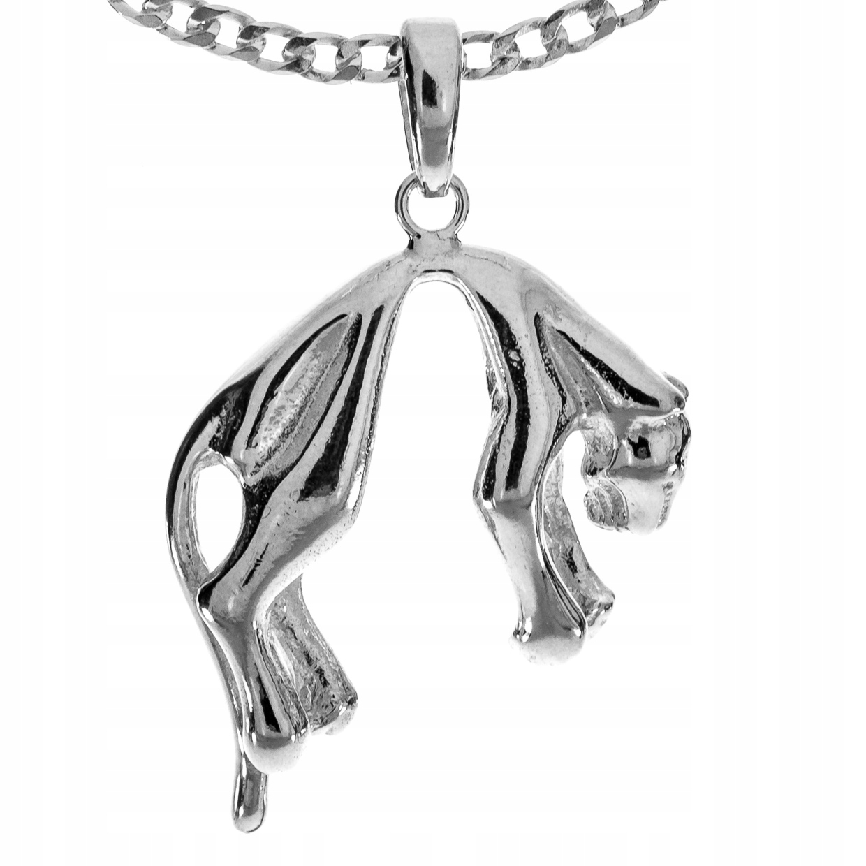 Stříbrný Přívěsek Pantera Panterka Velký Stříbro 925