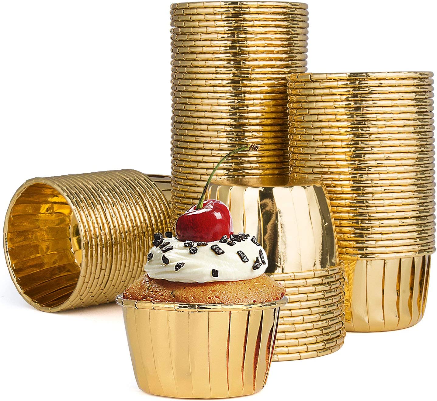 

Złote foremki na babeczki muffinki do pieczenia 10