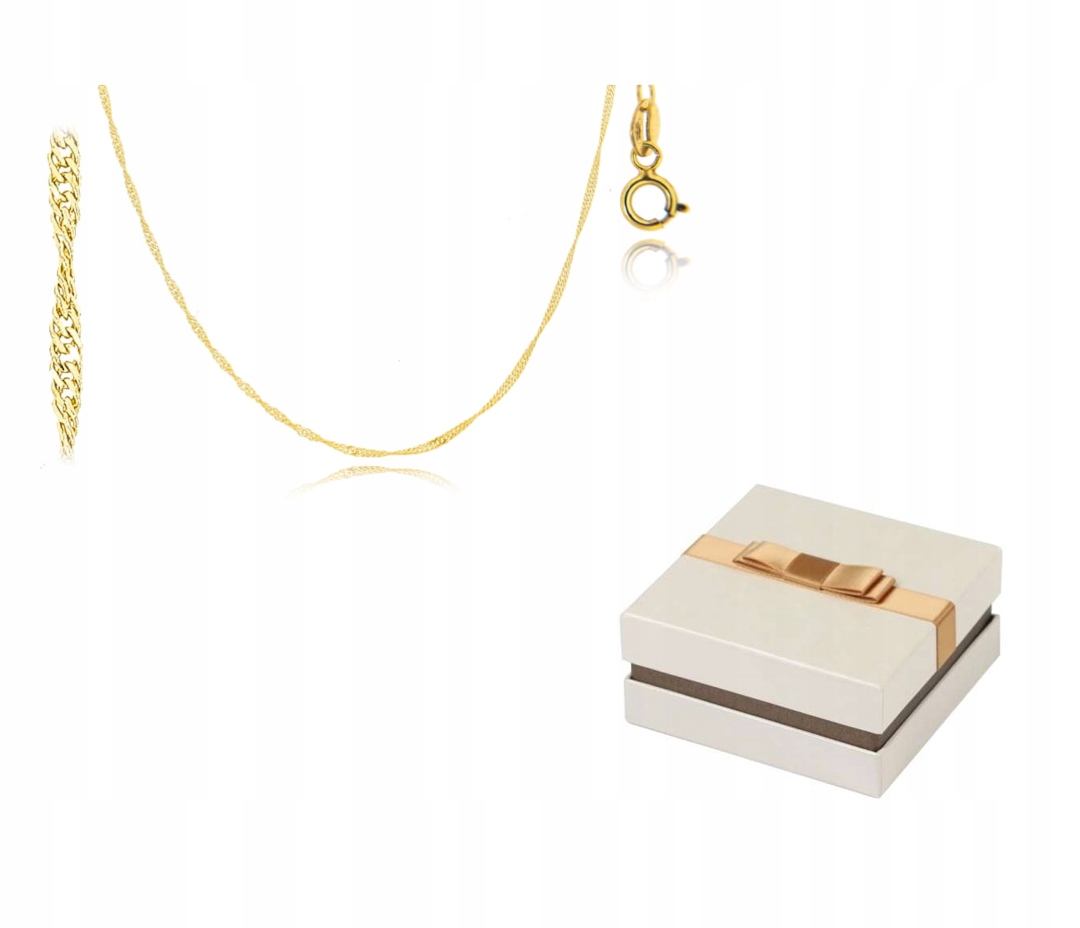 Zlato 585 Zlatý Řetízek Singapur 50 cm 1,45 g 14 karátů ZL18