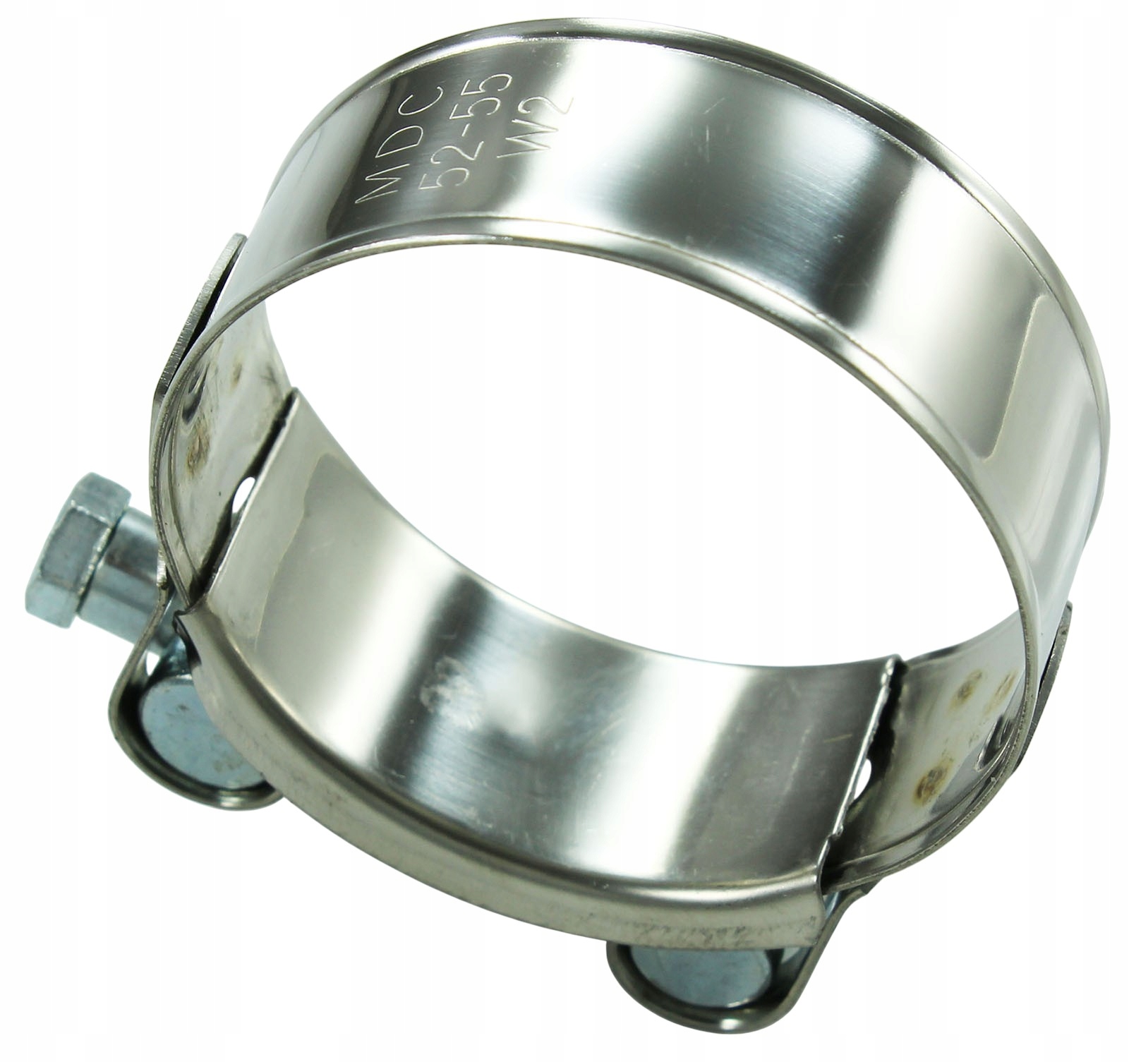 MDC Obejma 52-55mm Gbs W2 Nierdzewna 304SS Opaska Sgb wąż Turbo Intercooler