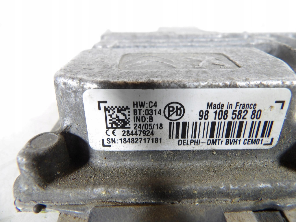 OPEL CROSSLAND X 1.2B control unit START STOP 28447924