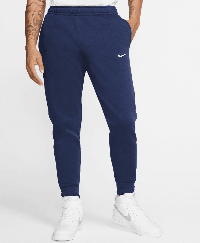 Dresové kalhoty Nike Pánské Tmavě modré Joggery 716830-410 vel. M