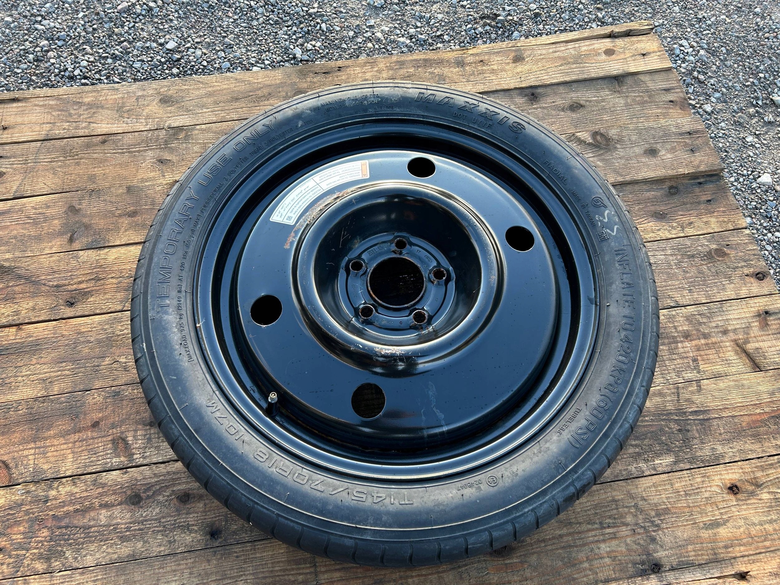wheel spare spare 145/70/18 Ford Flex 2013