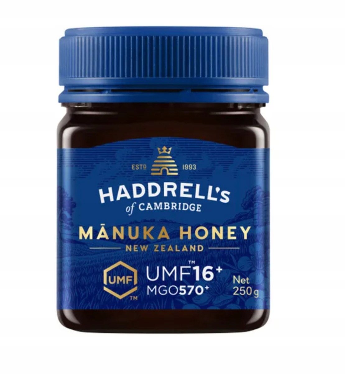 Haddrell's Miód Manuka UMF16+ MGO570+ 250 g