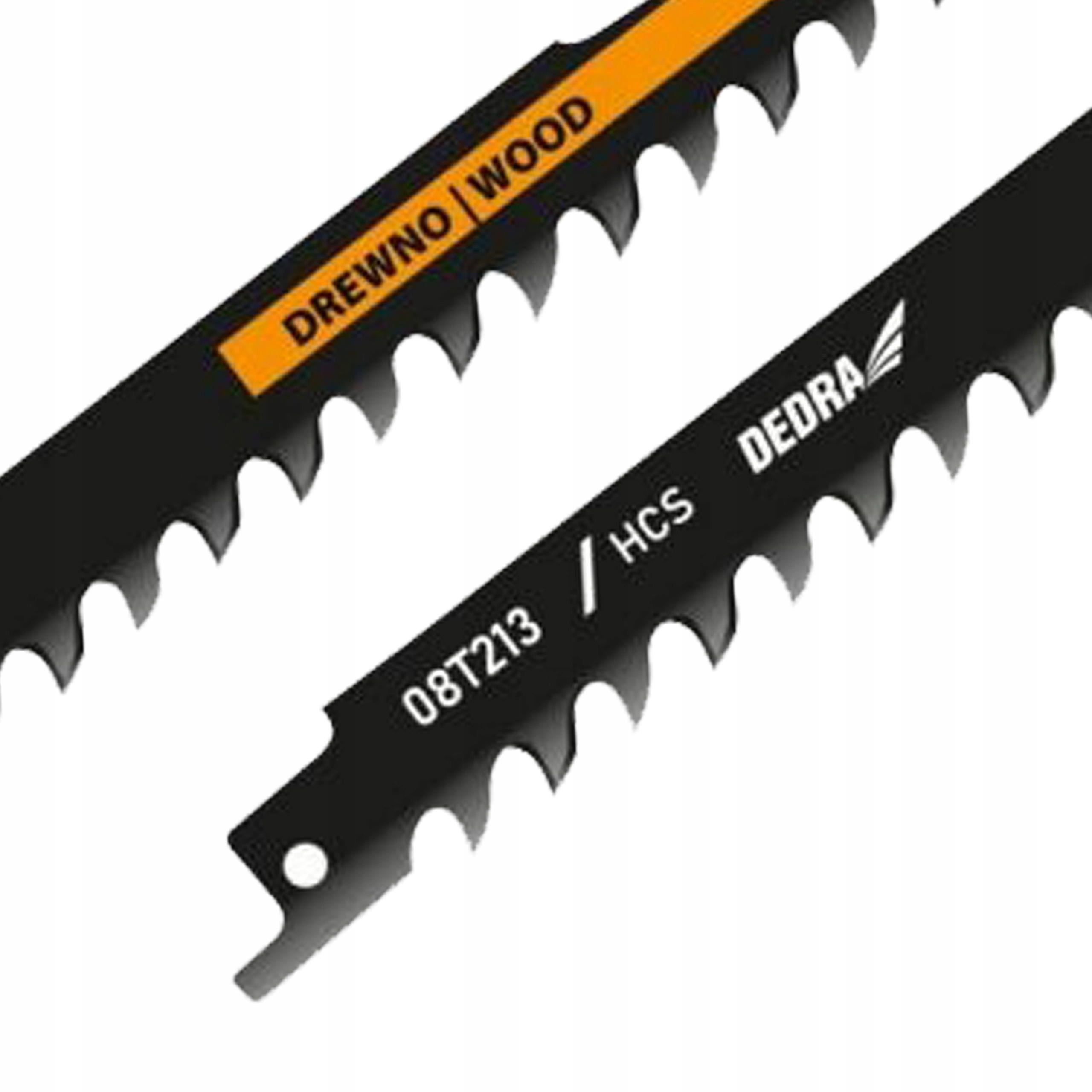

Brzeszczoty piły Dedra 240/215mm drewno Hcs 2szt