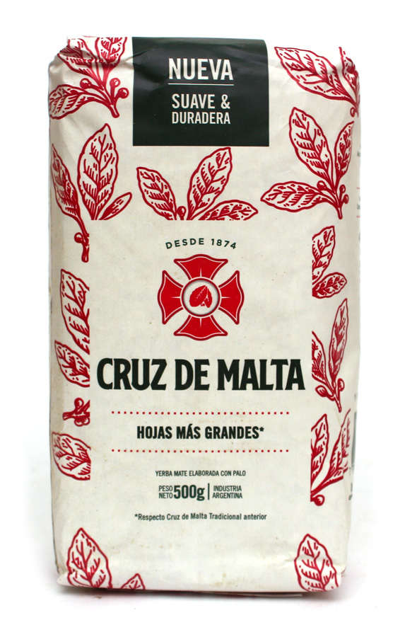 Yerba Mate Cruz de Malta Elaborada Classic 500 g