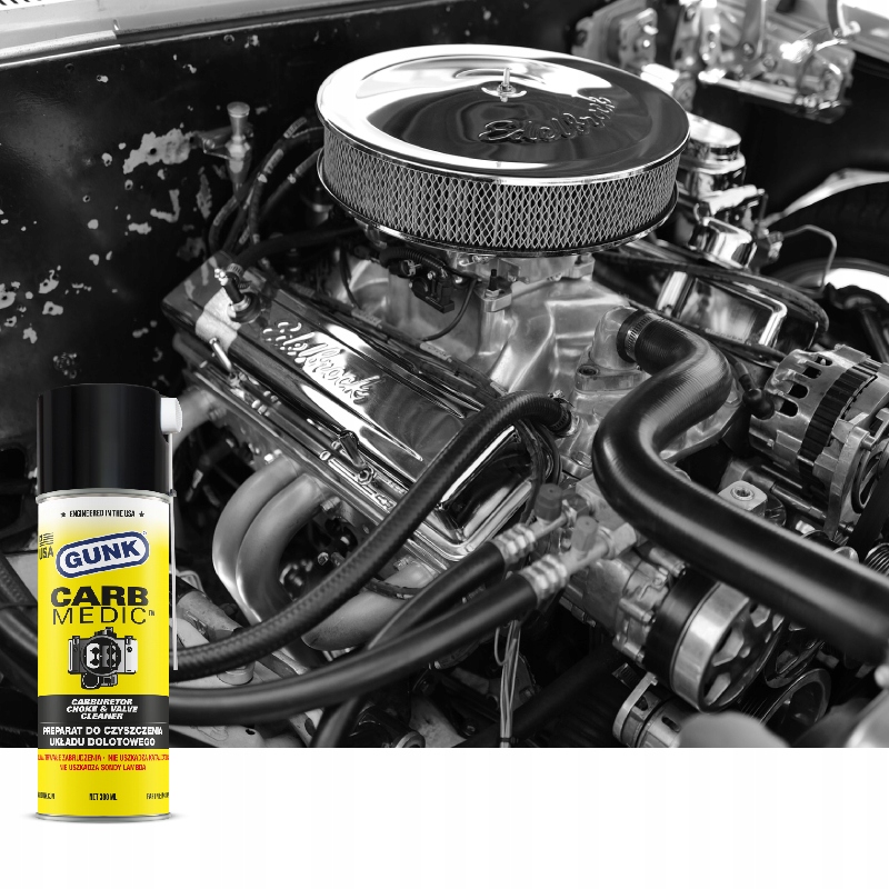 PREPARAT DO CZYSZCZENIA EGR UKŁADU DOLOTOWEGO GAŹNIKA CARB MEDIC 380 ml Rodzaj czyszczenie gaźników, wtrysków