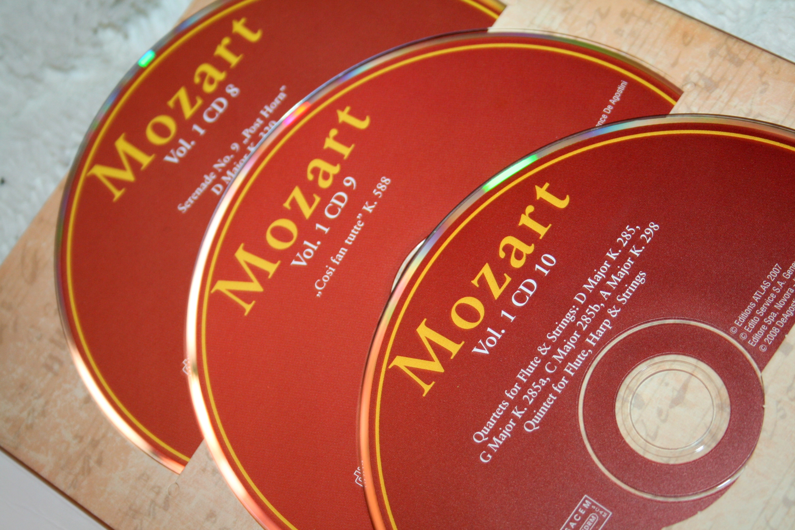 MOZART VOL.1 MUZYKA KLASYCZNA DeAGOSTINI 14233587248 - Sklepy