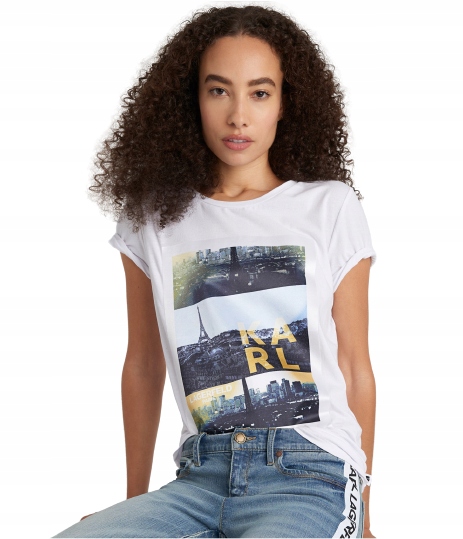 Karl Lagerfeld dámské tričko Paris Film L