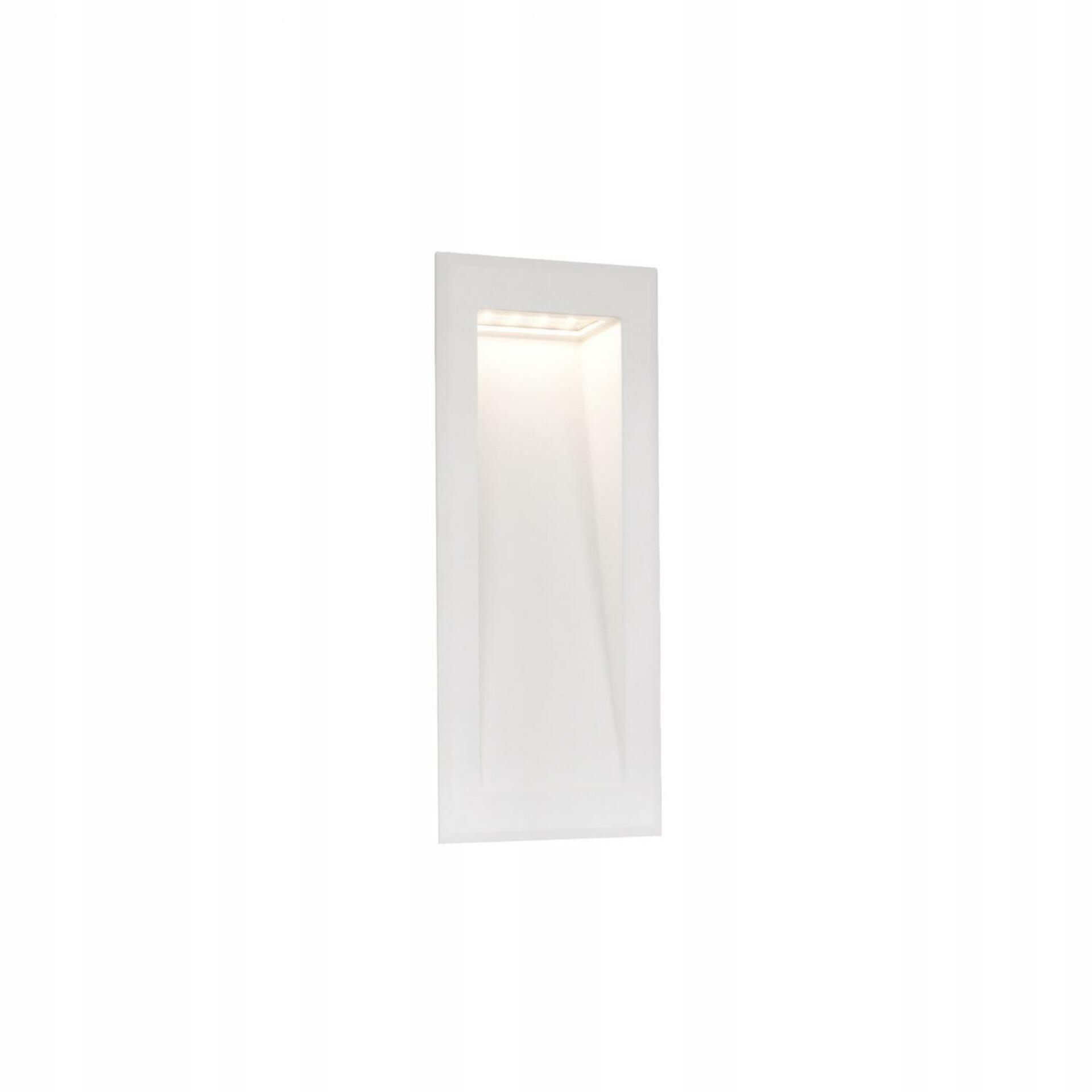 Zapustené Led svietidlo Faro Soun 105, 4,5 W, IP65, biela, orientačné osvetlenie