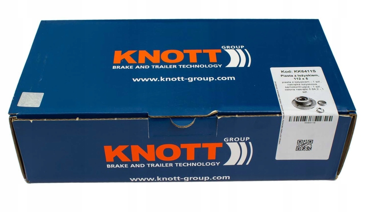 KK6411S - Втулка з підшипником KNOTT 112X5 в комплекті оригінал