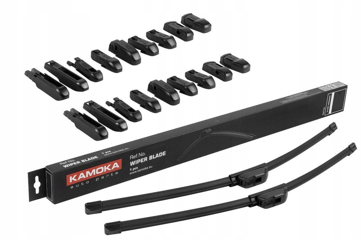 KOMPLET 2X WYCIERACZKI PŁASKIE KAMOKA FORD FOCUS MK2 2004>2011