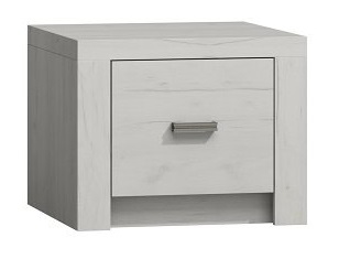 SZAFKA NOCNA INDIANAPOLIS I24 CRAFT BIAŁY