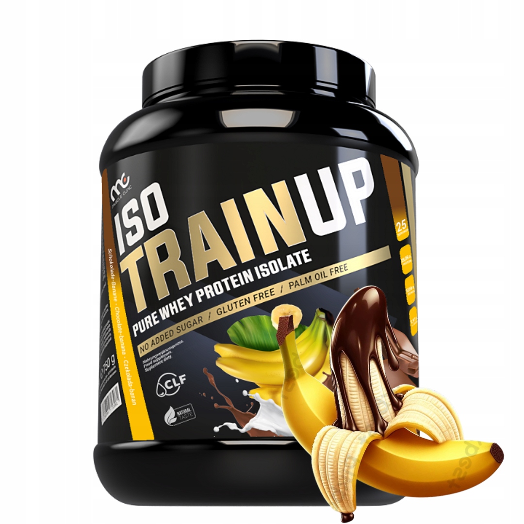 Muscle Clinic Iso Train Up 750g Wpi proteinový izolát čokoláda-banán