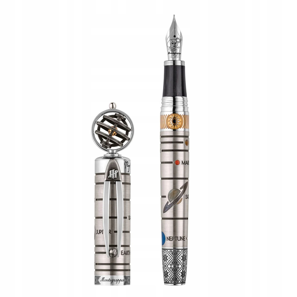 Montegrappa Pióro Nicolaus Copernicus Fountain Medium, nib 18K Gold