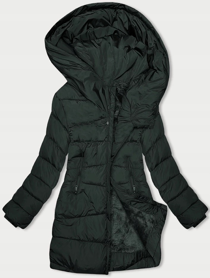 Zimní Bunda S Medvídkem 2M-21113 Army S (36)