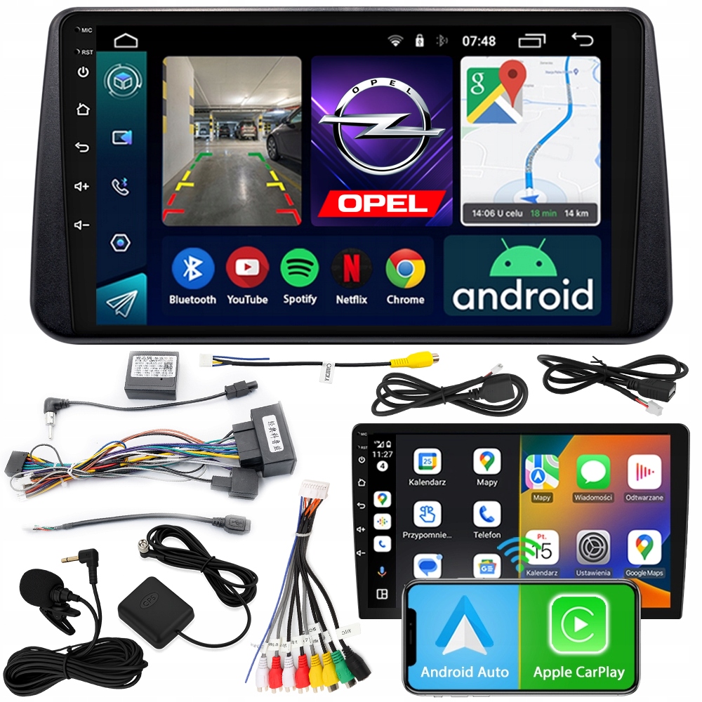 Rádio Navigace Android RS-305 Opel Meriva B 2010-2017 2GB 9"