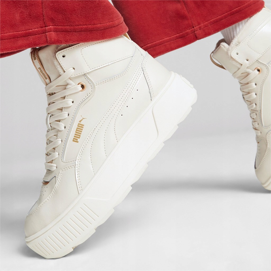 Dámské boty Puma 38762404 Karmen Rebelle MID Wtr Bílé 40,5