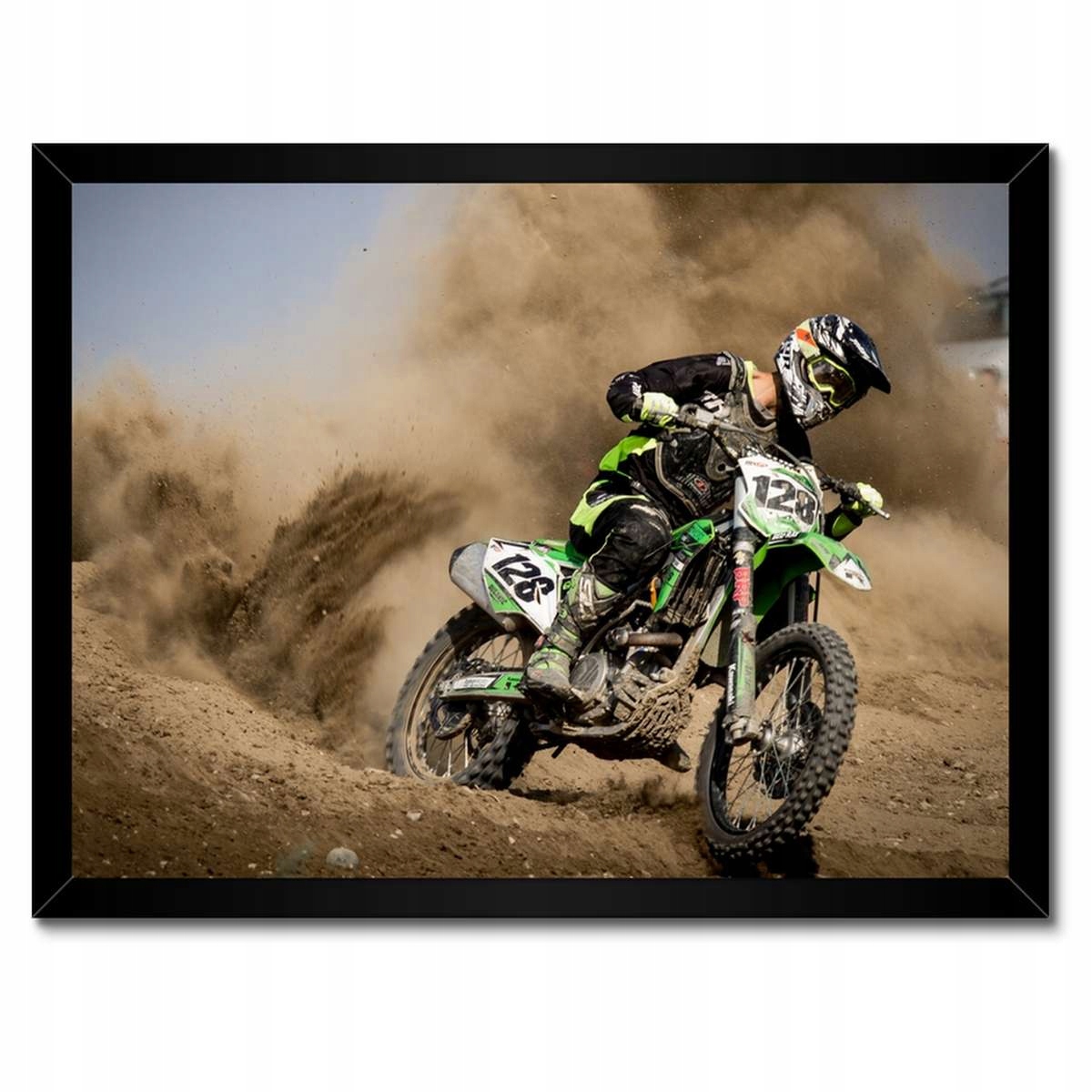 Plakáty v rámu 40x30 MotoCross Motocykl Motor