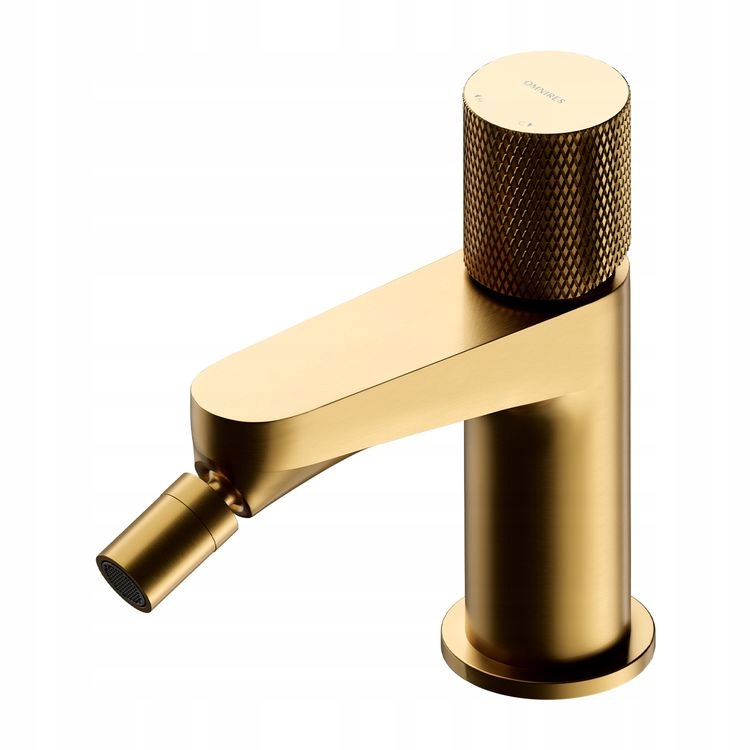 Omnires Contour stojanková bidetová batéria zlatá brúsená CT8020GLB