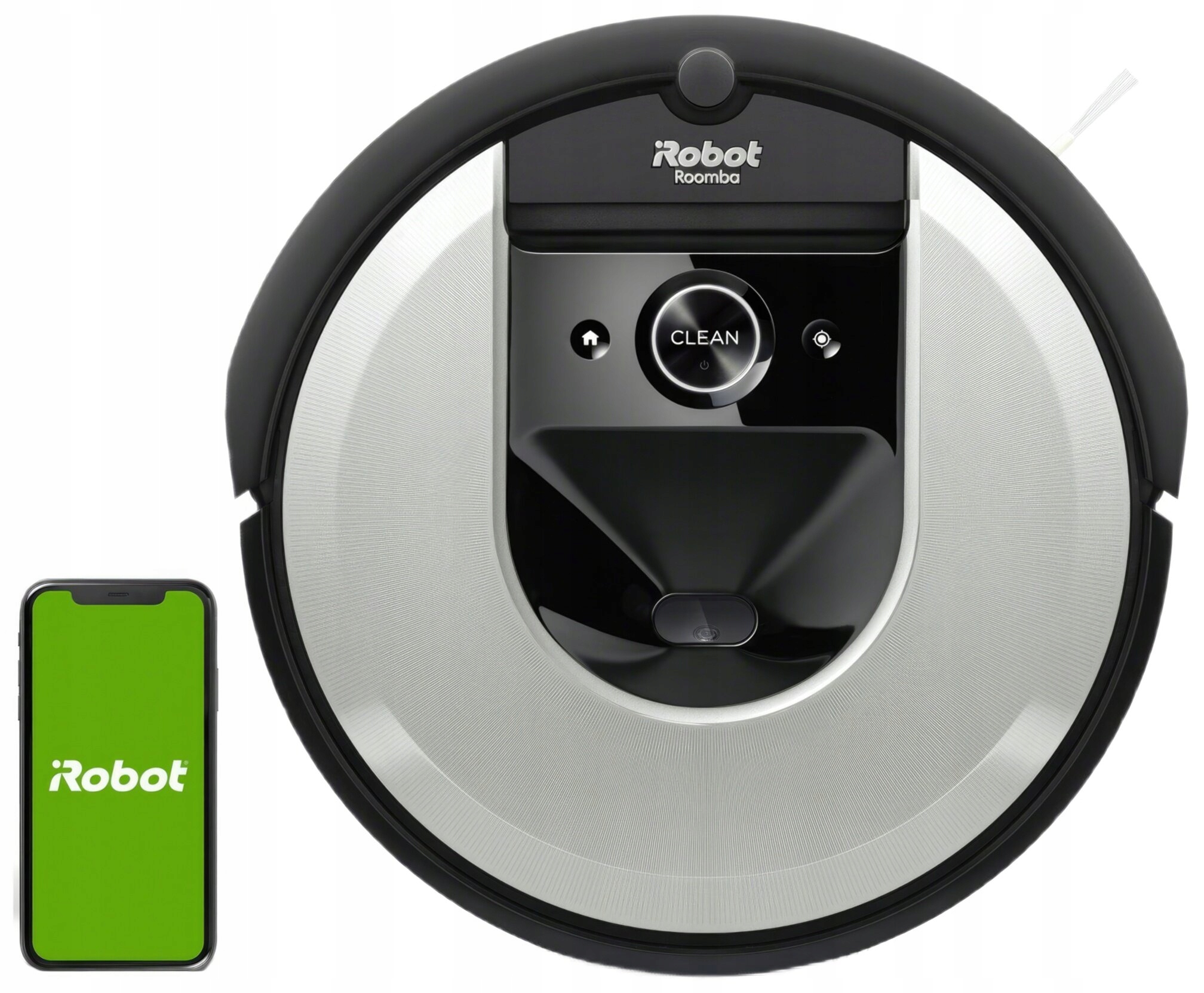 Robot sprzątający iRobot I817640 srebrny/szary