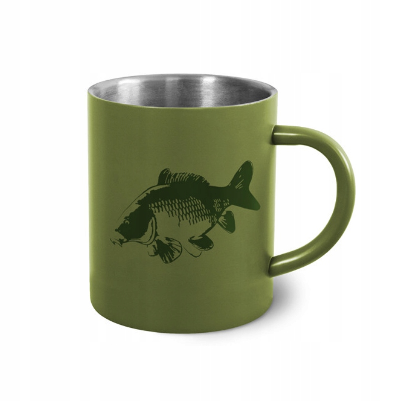 Delphin Kubek wędkarski ze stali nierdzewnej Carp