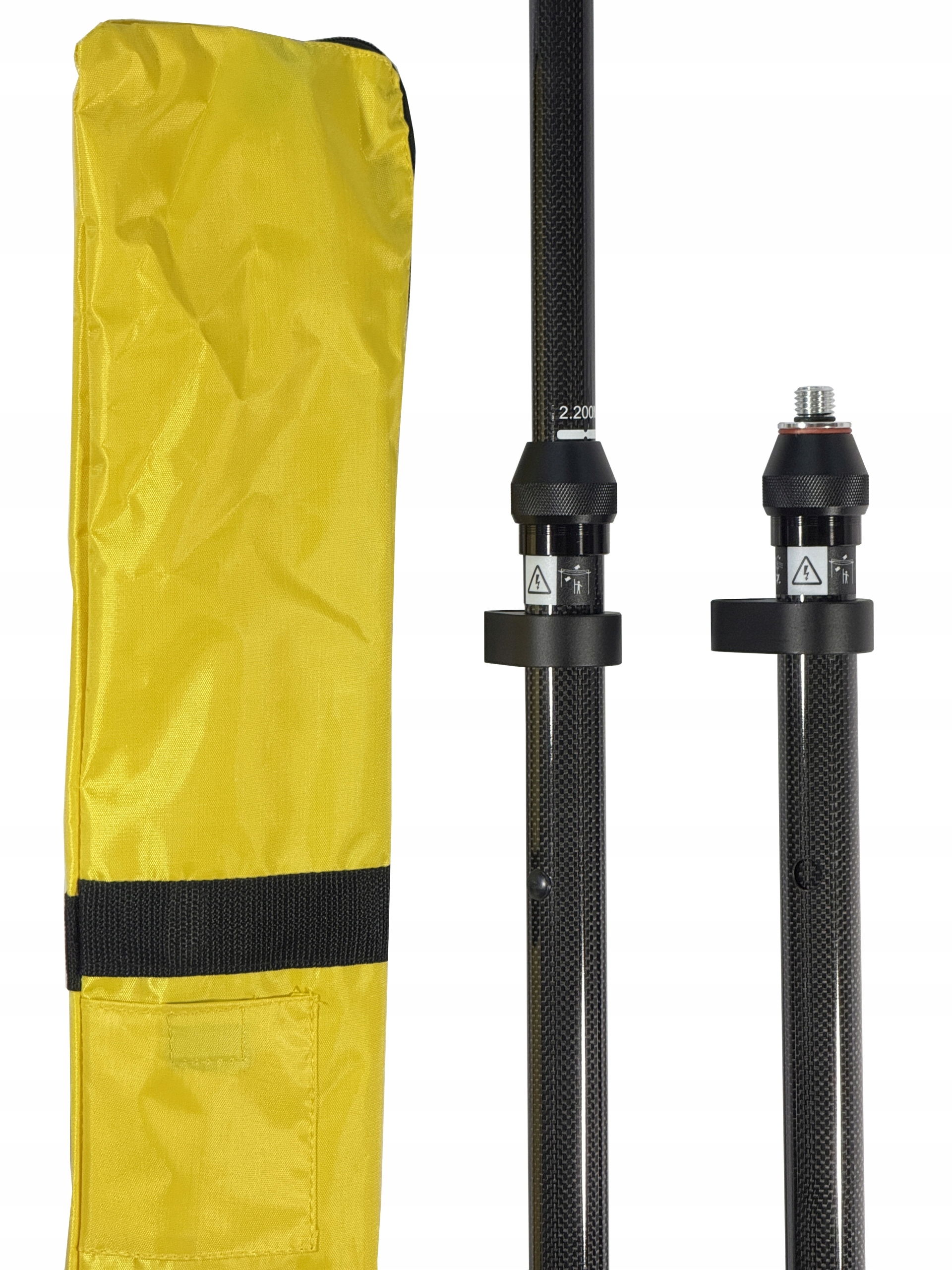 Tyczka karbonowa teleskopowa 2.2m pod Gps Geo-max