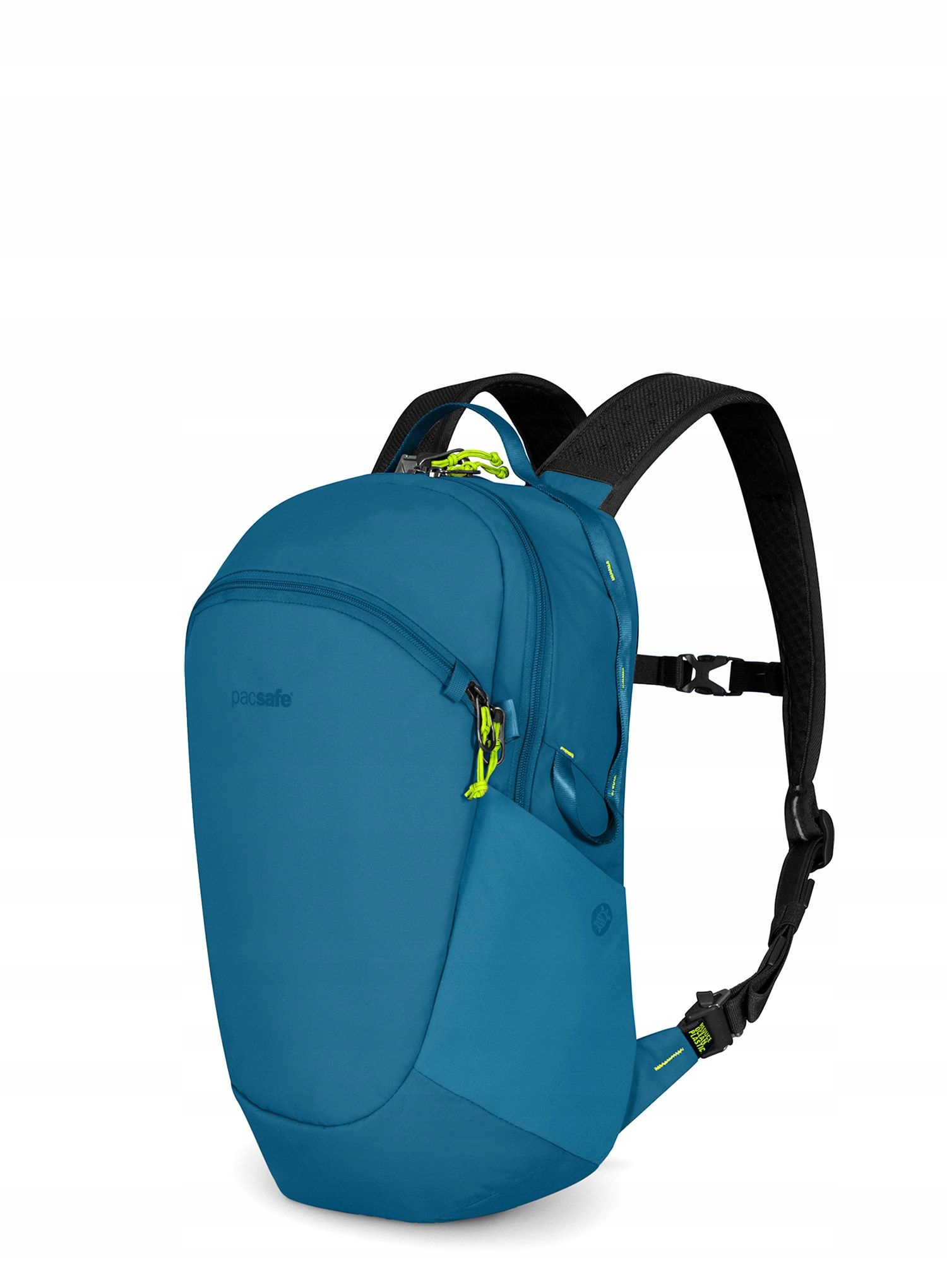 Batoh Batoh Eco Pacsafe l tidlová tyrkysová