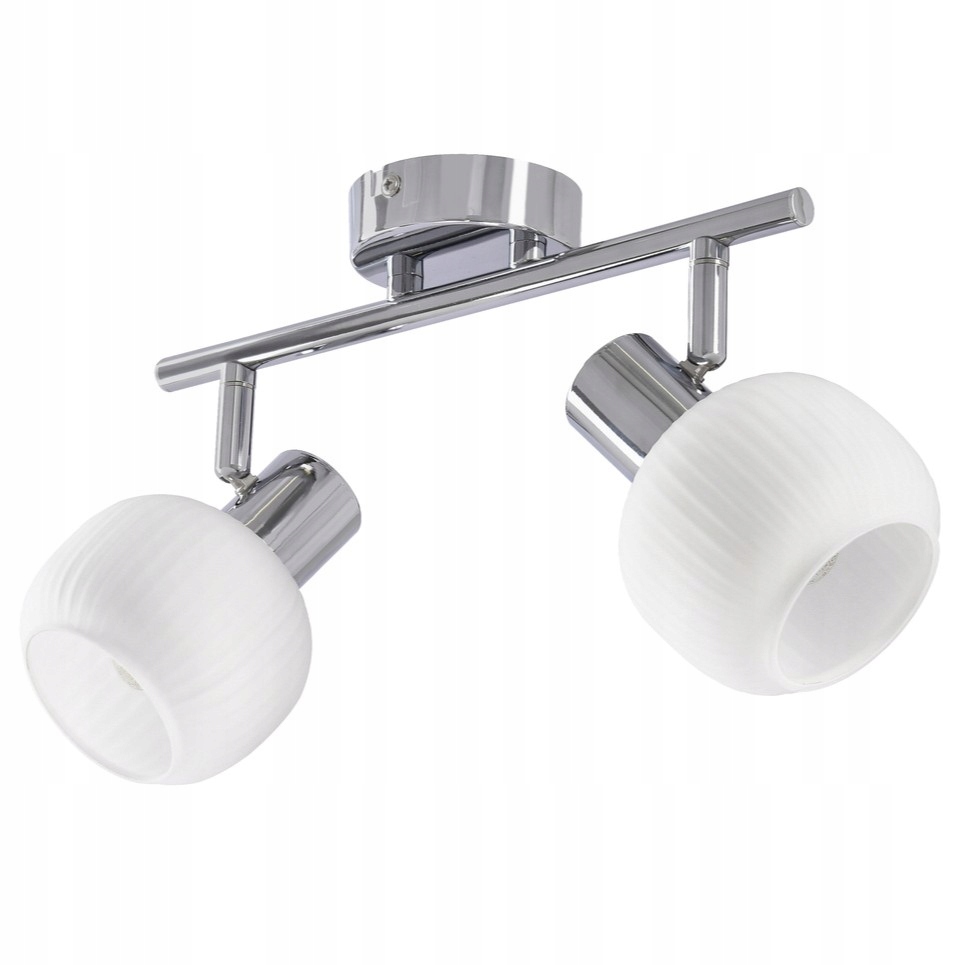 Stropní svítidlo s dvojitým stříbrným bílým stínidlem do obývacího pokoje, pokoje Andrus 2