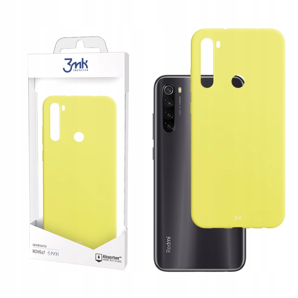 

Żółte odporne etui do Xiaomi Redmi Note 8T 3mk