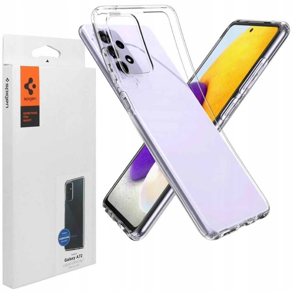 

Etui Spigen Liquid Crystal Case do Galaxy A72