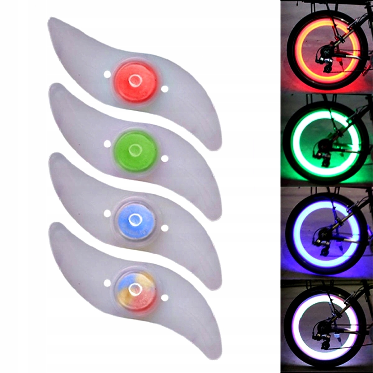 NEON ROWEROWY ROWER SZPRYCHY LAMPKA LAMPKI LED HIT Marka Inna marka