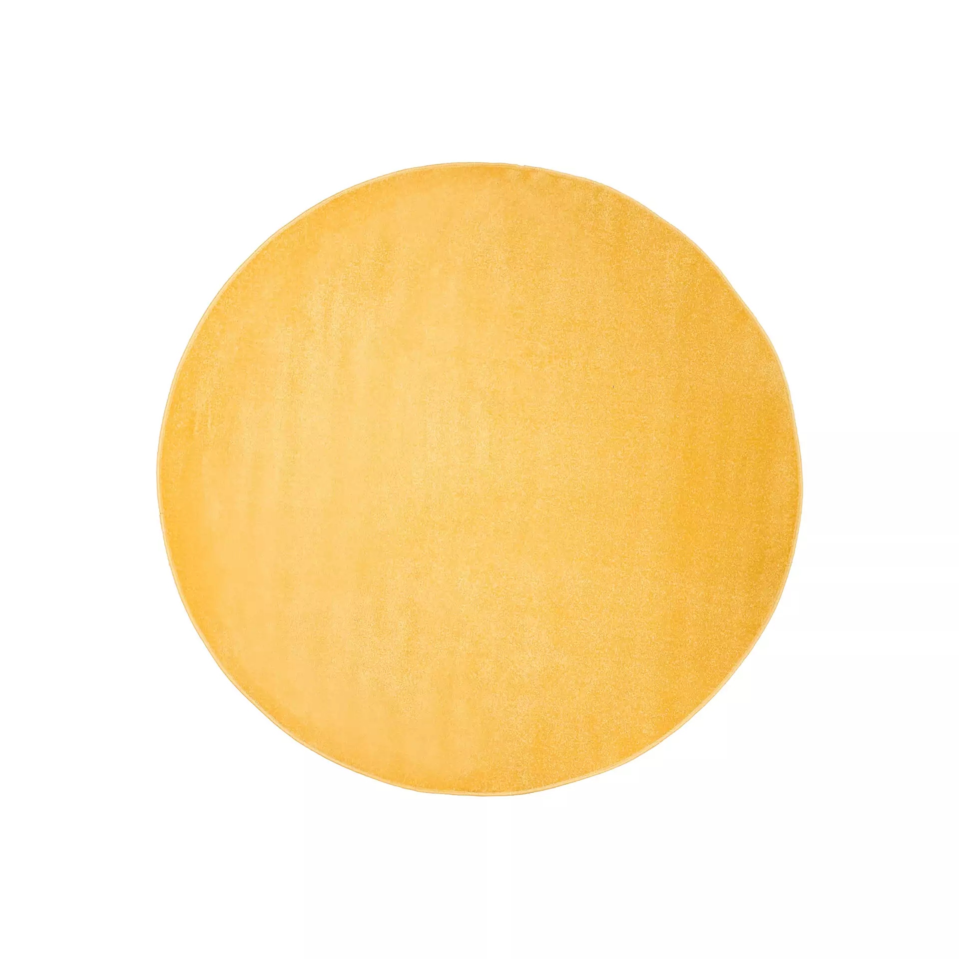 Koberec Mono 120x120 Kulatý Módní Jednobarevný Hladký Fryz Kolo v10