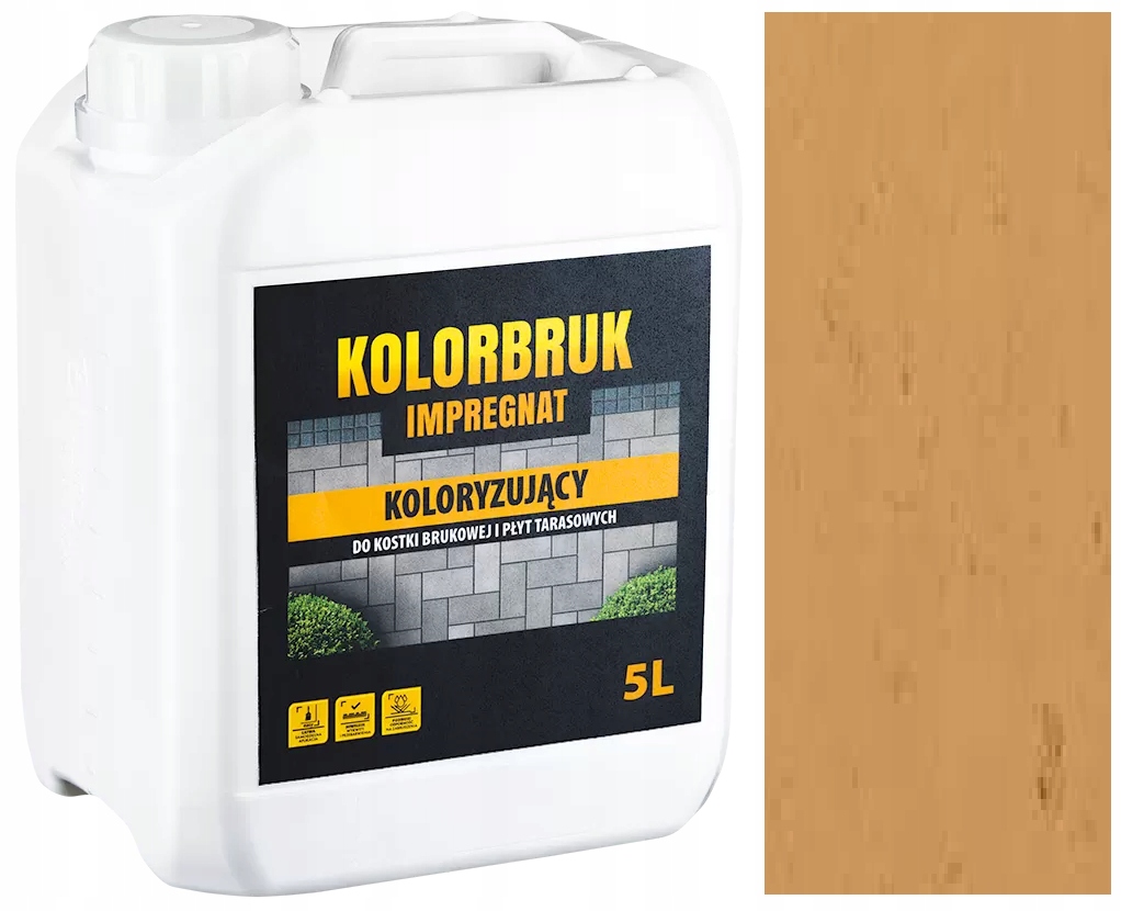 Aksil Barva Dlažební Impregnace Barvící 5 L Žlutá