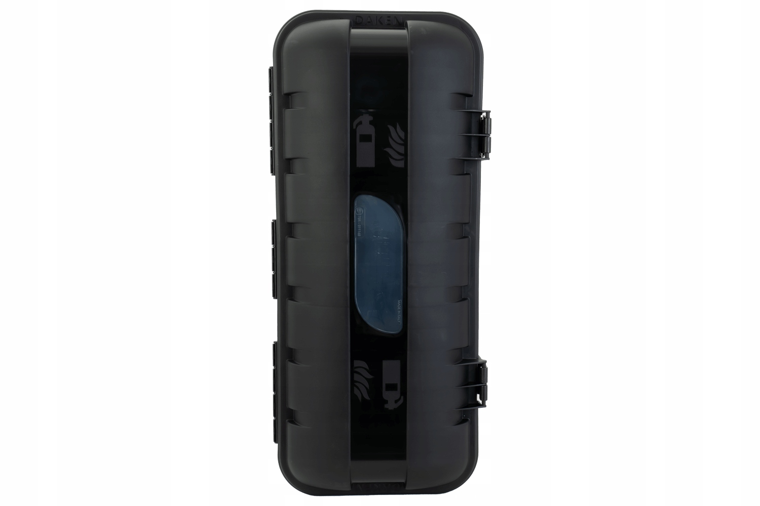 Krabička na hasicí přístroj 9-12 kg Daken 707x322x239 pro odtahový vůz návěsu Tira