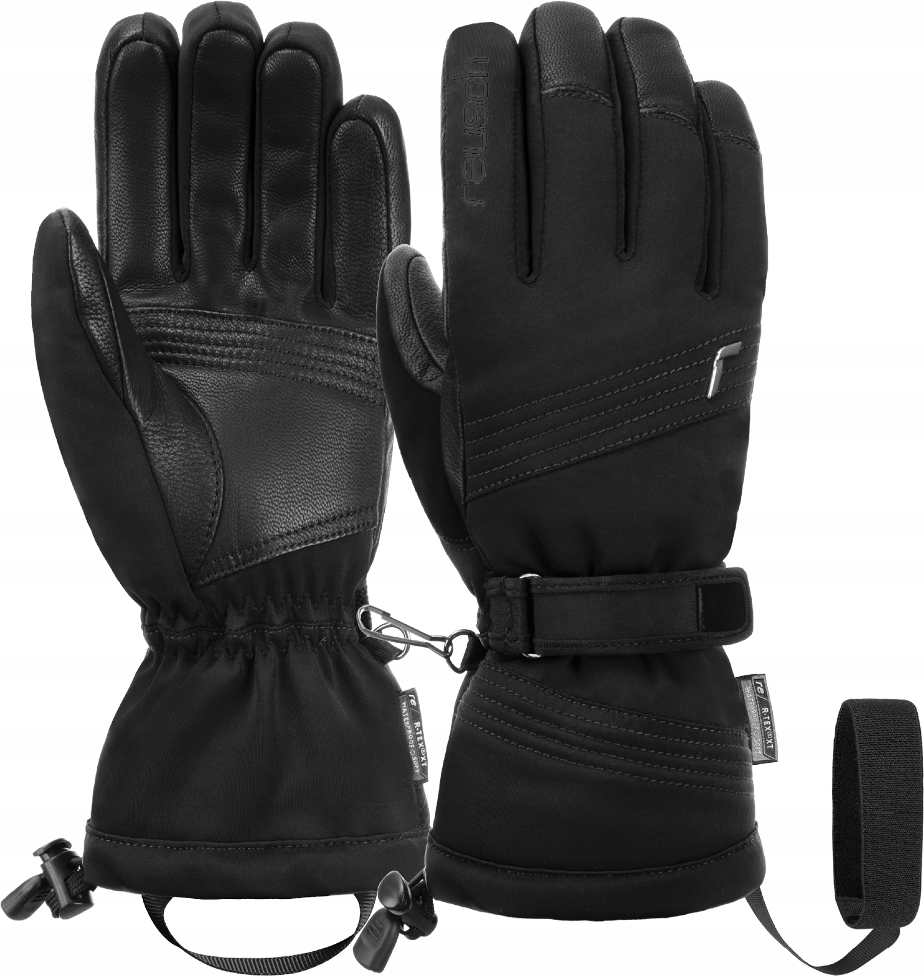 Damskie Rękawice Narciarskie Reusch Charlotte R-tex Xt Rozmiar: 7 S black