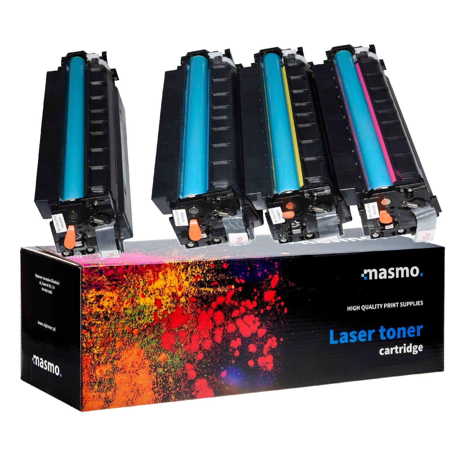 

4x Toner Do Hp 410X M452dn M452dw M477fdn M477fdw