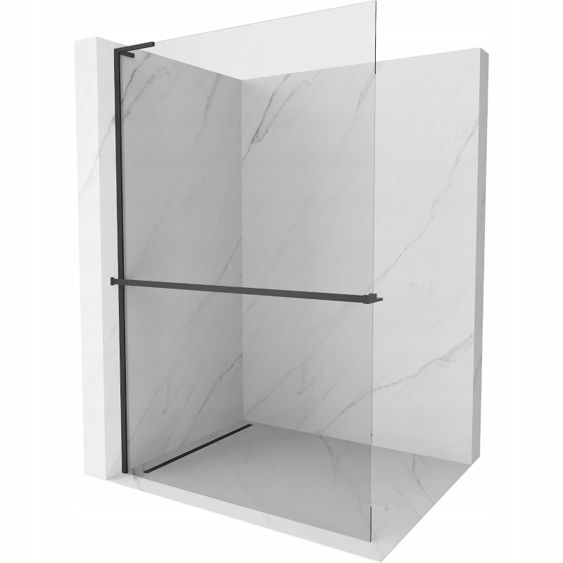 Mexen Kioto+ L Sprchová Stěna Walk-in 80x200 cm