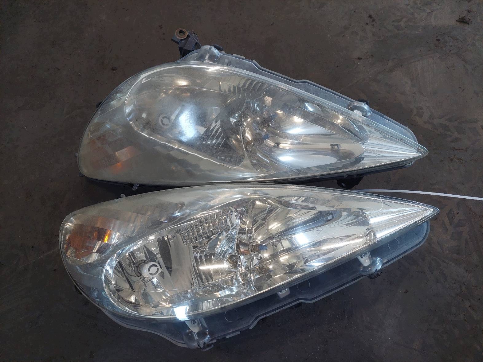 complete front bonnet bumper light fender PEUGEOT 607 and