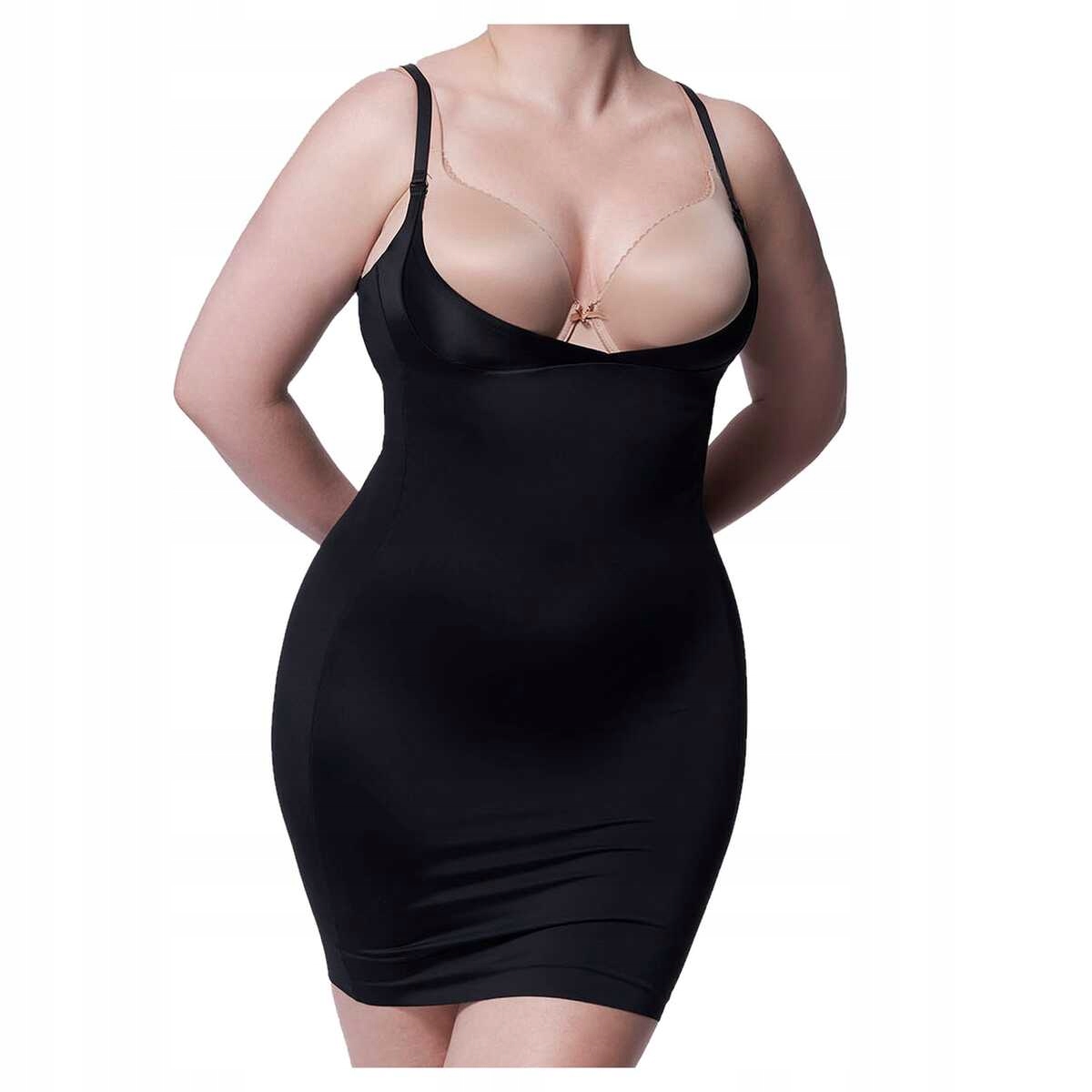 Julimex Modelovací spodnička pod prsa s nastavitelnými ramínky 222 černá 2XL