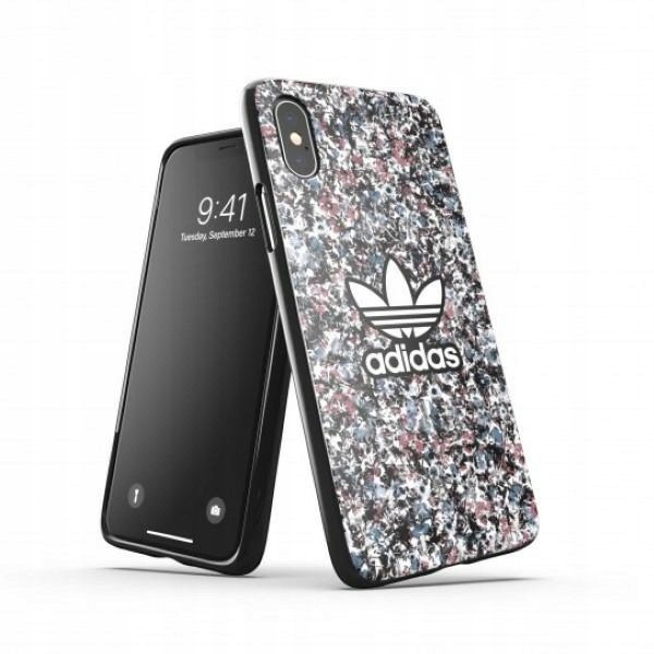 Etui Adidas Or SnapCase Belista Kwiaty do iPhone X/xs kolorowe 41461