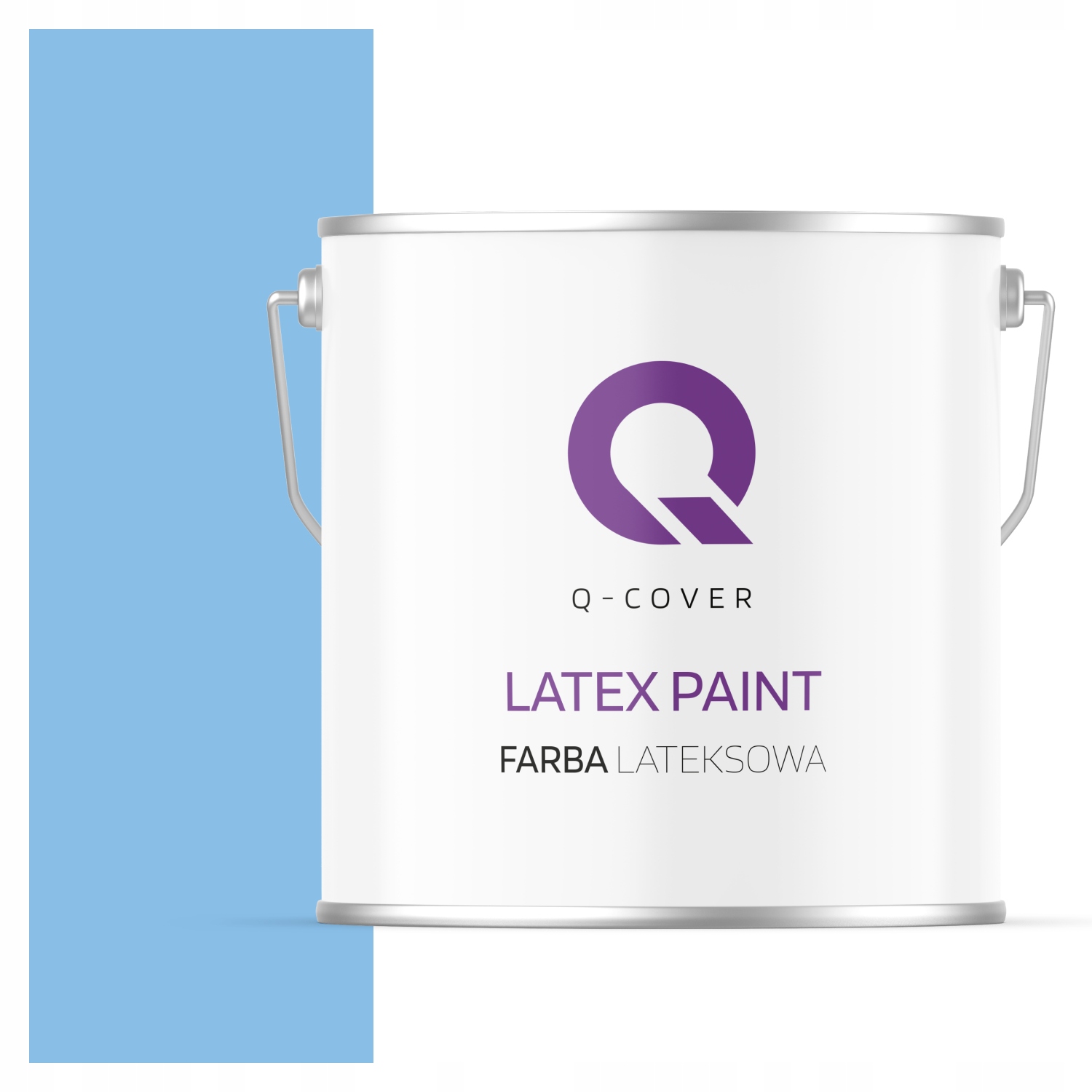 Latexová Farba Na Stenu Hlboká Matná Trvanlivá 5 L Farba Kráľovská Modrá H0141